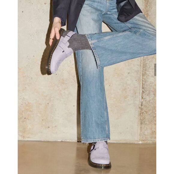 DR MARTENS Jorge II leather slingback clogs mules slip on shoes women’s 7 new - Picture 10 of 10